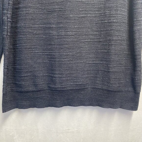 J.CREW/JEANS Slim Knit Long Sleeve Crew Neck Pullover Sweater Men Charcoal Used - Picture 12 of 16